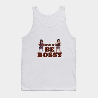 Woman Achievement Slogan Tank Top